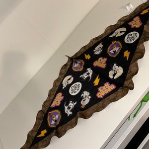 Coach Disney villain silk scarf